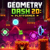 Play Geometry Dash 2D: Platformer now!