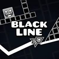 Play Geometry Dash: Black Line now!